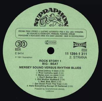 Various: Rock Story 1 (Mersey Sound Versus Rhythm & Blues)