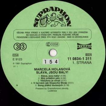 Marcela Holanová: Sláva, Jsou Bály!