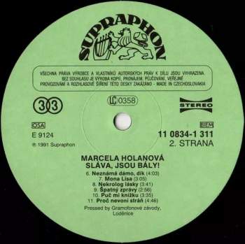 Marcela Holanová: Sláva, Jsou Bály!