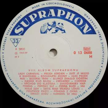 Various: VIII. Album Supraphonu