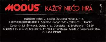 Modus: Každý Niečo Hrá
