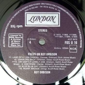 Roy Orbison: Focus On Roy Orbison