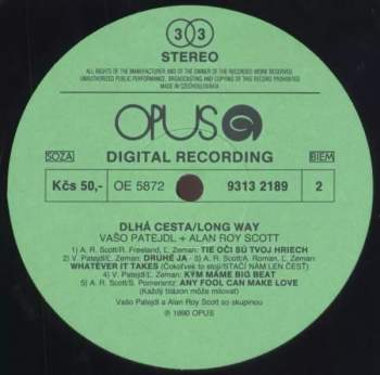 Vašo Patejdl: Dlhá Cesta / Long Way