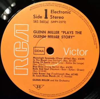 Glenn Miller And His Orchestra: Glenn Miller Story