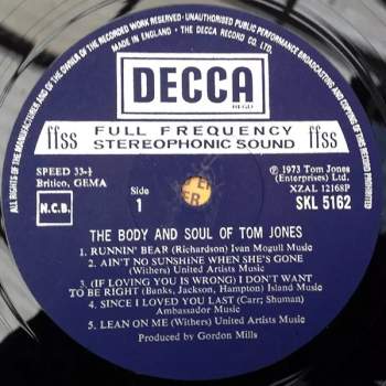 Tom Jones: The Body And Soul Of Tom Jones