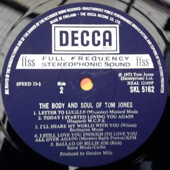 Tom Jones: The Body And Soul Of Tom Jones