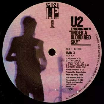 U2: Live "Under A Blood Red Sky"