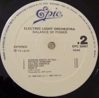 Electric Light Orchestra: Balance Of Power