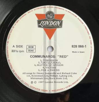 The Communards: Red