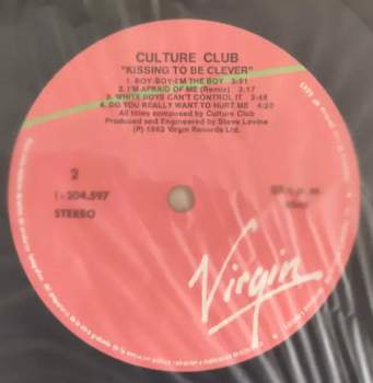 Culture Club: Kissing To Be Clever