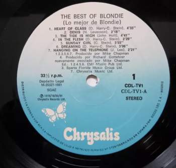 Blondie: The Best Of Blondie = Lo Mejor De Blondie