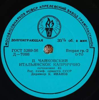 Pyotr Ilyich Tchaikovsky: Гамлет / Итальянское Каприччио
