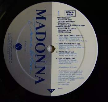 Madonna: True Blue
