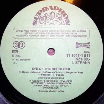 The Chick Corea Elektric Band: Eye Of The Beholder