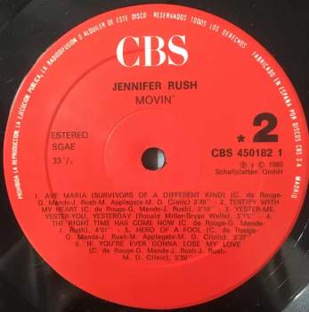 Jennifer Rush: Movin'