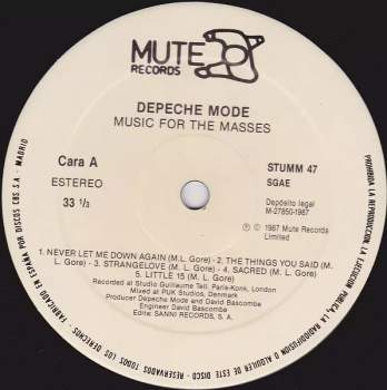 Depeche Mode: Music For The Masses