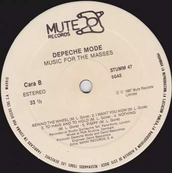 Depeche Mode: Music For The Masses