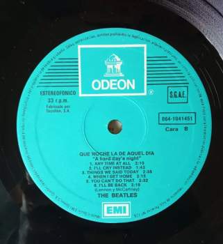 The Beatles: Que Noche La De Aquel Dia