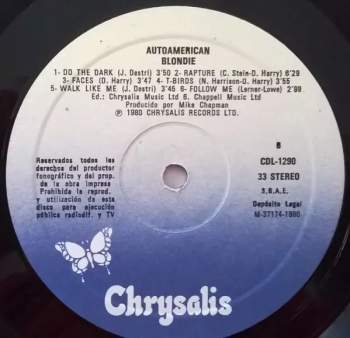 Blondie: Autoamerican