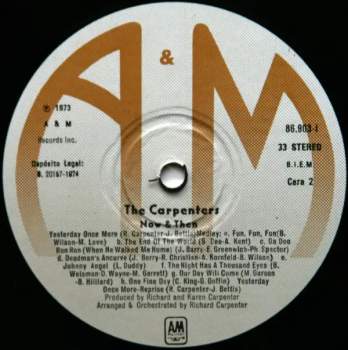Carpenters: Now & Then