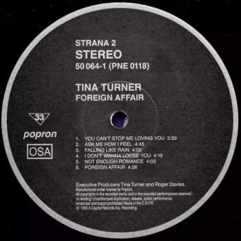 Tina Turner: Foreign Affair