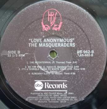 The Masqueraders: Love Anonymous