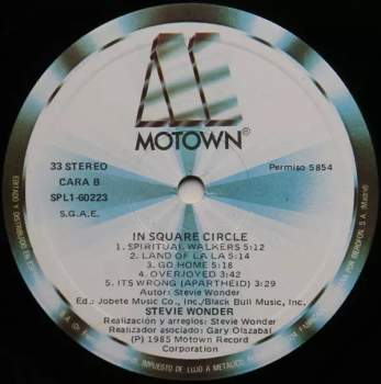 Stevie Wonder: In Square Circle