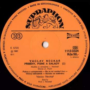 Václav Neckář: Příběhy, Písně A Balady 2