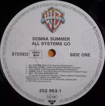 Donna Summer: All Systems Go