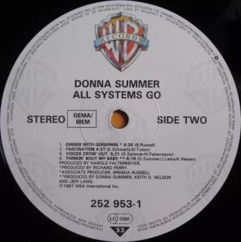 Donna Summer: All Systems Go