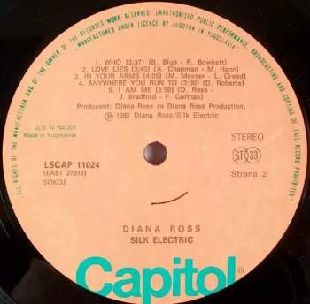 Diana Ross: Silk Electric