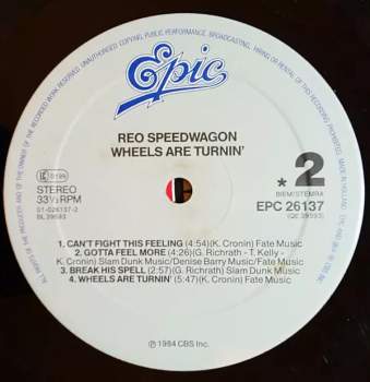 REO Speedwagon: Wheels Are Turnin'