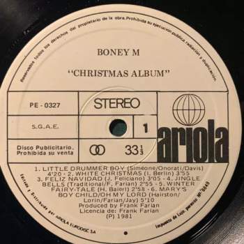 Boney M.: Christmas Album