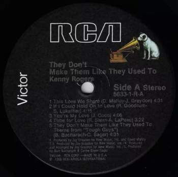 Kenny Rogers: They Don't Make Them Like They Used To