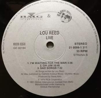 Lou Reed: Lou Reed Live