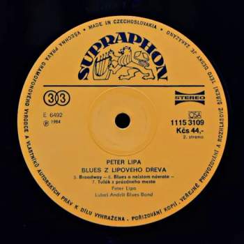 Peter Lipa: Blues Z Lipového Dřeva