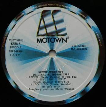 Stevie Wonder: The Original Musiquarium I