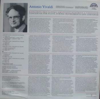 Prague Chamber Orchestra: Concertos For Flute, String Instruments And Continuo