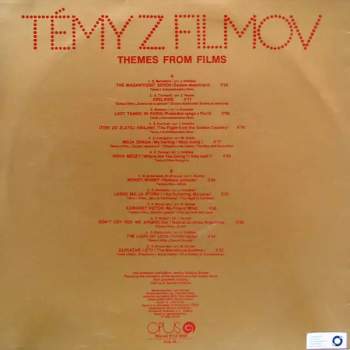 Gustav Brom Orchestra: Témy Z Filmov