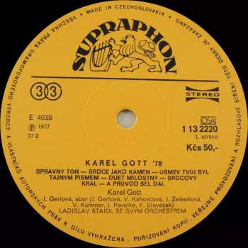 Karel Gott: Karel Gott '78