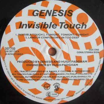 Genesis: Invisible Touch