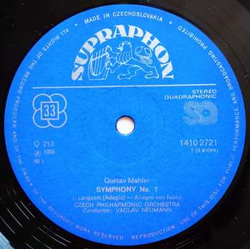 The Czech Philharmonic Orchestra: Symphony No. 7 (2xLP)