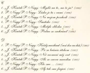 Peter Nagy: Album 1983-89