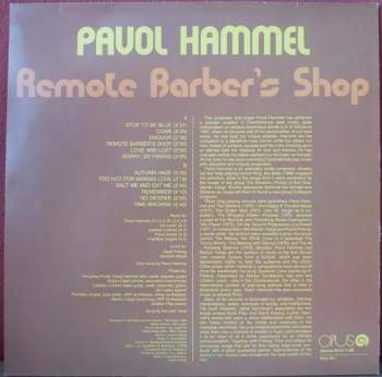 Pavol Hammel: Remote Barber's Shop