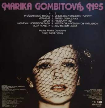 Marika Gombitová: №5