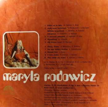 Maryla Rodowicz: Maryla Rodowicz