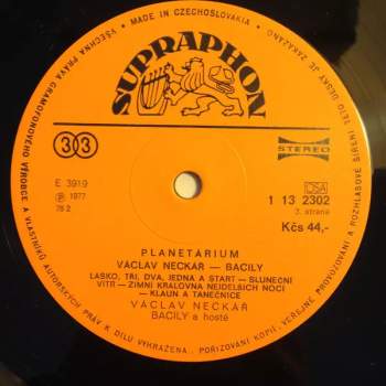 Václav Neckář: Planetárium (2xLP)