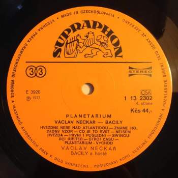 Václav Neckář: Planetárium (2xLP)