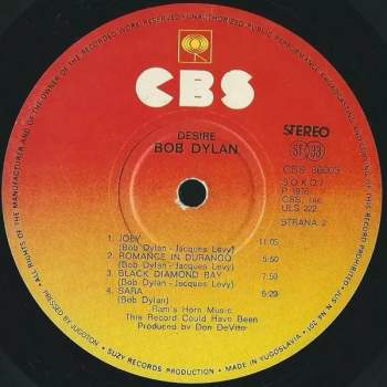 Bob Dylan: Desire