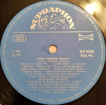 Miroslav Venhoda: České Vánoční Koledy / Koledy Evropských Národů